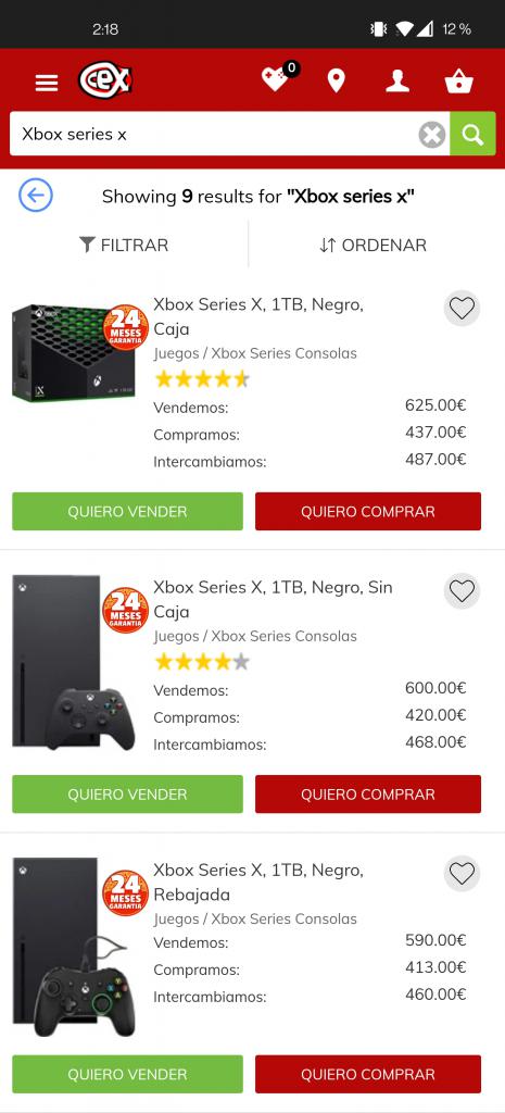 Soporte Mando Xbox one/ series/ s/ x rojo de segunda mano por 2,4 EUR en  Antequera en WALLAPOP
